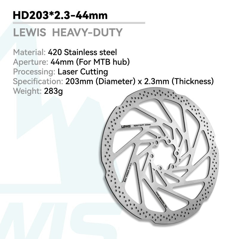 Lewis Heavy Duty Disc Brake Rotor