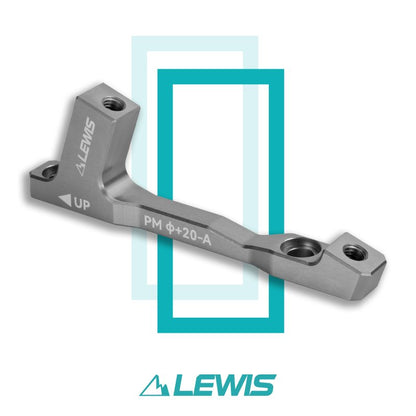 Lewis Mountain Bike Disc Brake Adapters- Aluminum