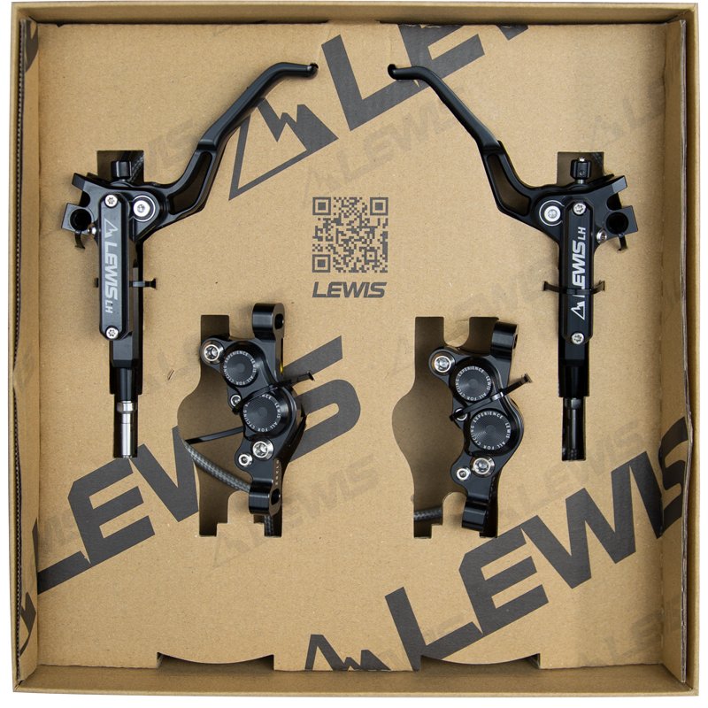 Lewis LH4 Axial Cylinder 4 Pistons Hydraulic Disc Brake