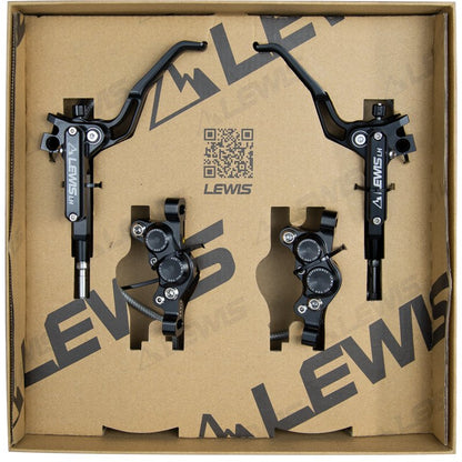 Lewis LH4 Axial Cylinder 4 Pistons Hydraulic Disc Brake