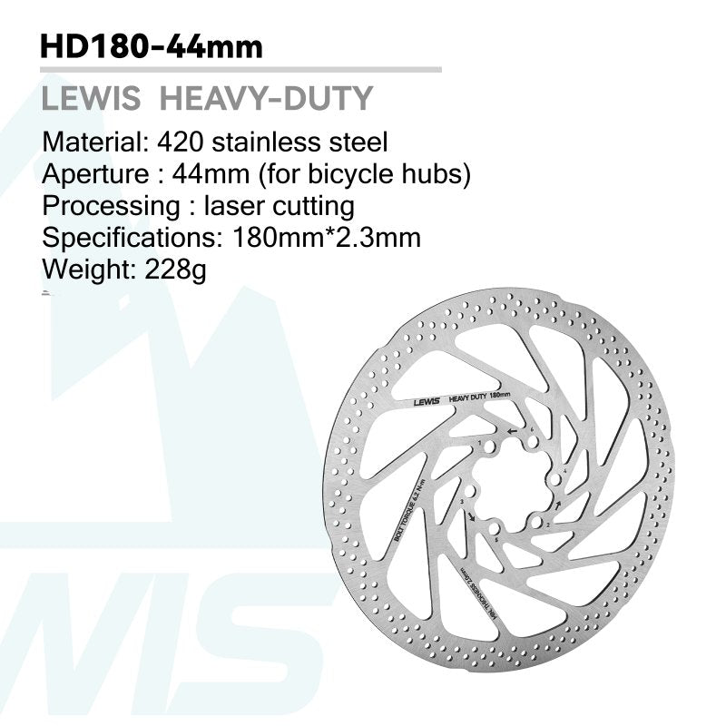 Lewis Heavy Duty Disc Brake Rotor