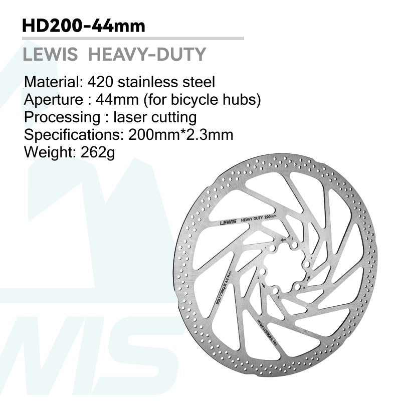 Lewis Heavy Duty Disc Brake Rotor
